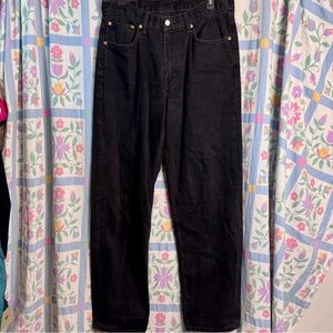 Men’s Levi’s Black 550 Basic Denim Jeans